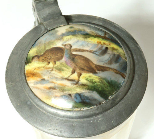 Alter glas krug - krug, bierkrug