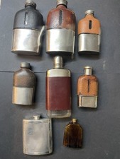 Konvolut Antike Taschenflasche