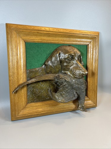 Antikes jagdrelief jagdhund - jagdrelief,