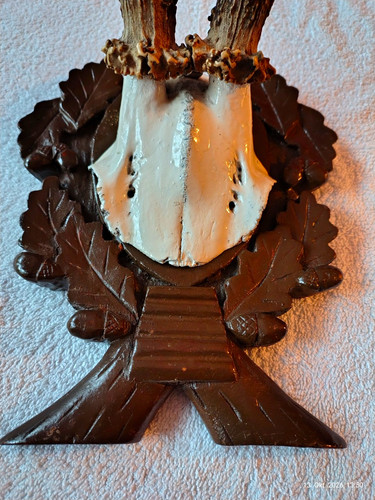 Rehgeweih jagdtrophäe mit - rehgeweih,