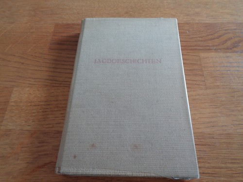 1930 jagdgeschichten egon - v.,