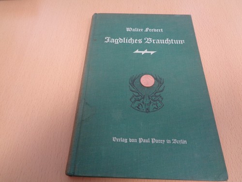 1936 jagdliches brauchtum - 1936,