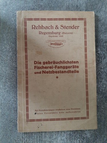 Katalog rehbach stender - &,