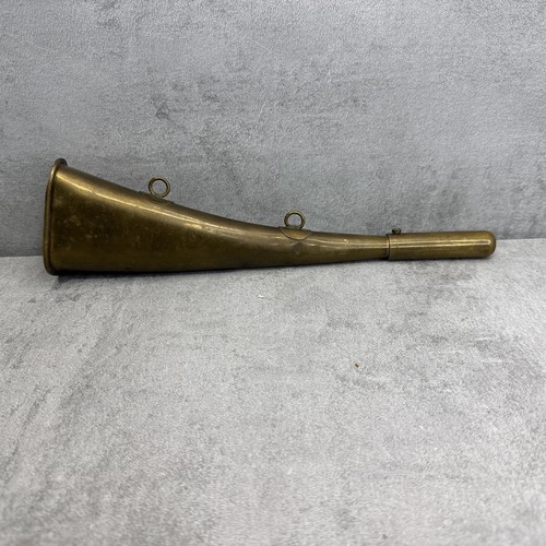 Altes jagd rufhorn signalhorn - jagd,