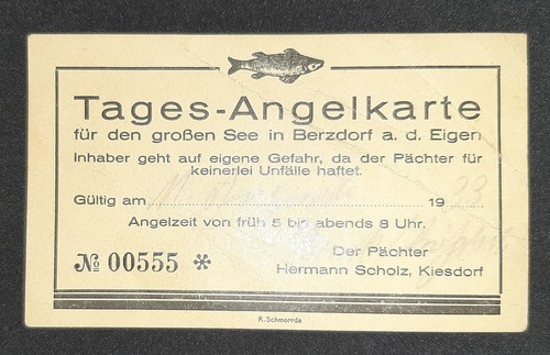 Angelkarte großer see - angelkarte,