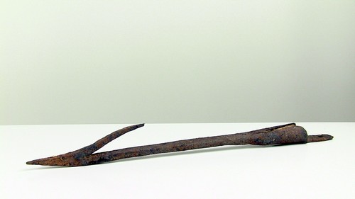 Antike harpune geschmiedet - antike,