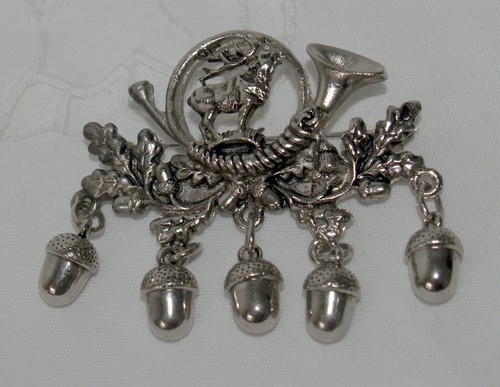 Jäger antik brosche - antik,