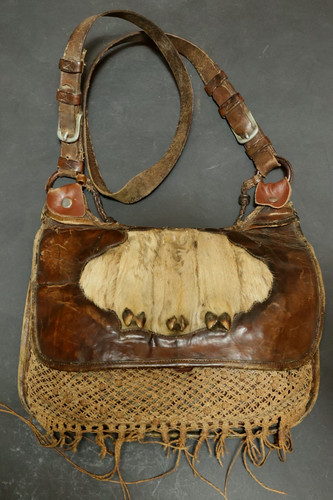 Alte jäger leder tasche - alte,